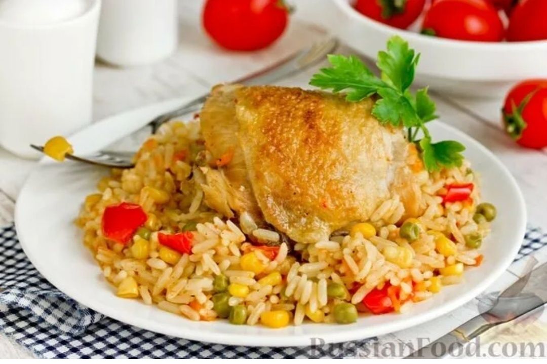 Нежная курочка с рисом: рецепт для всей семьи