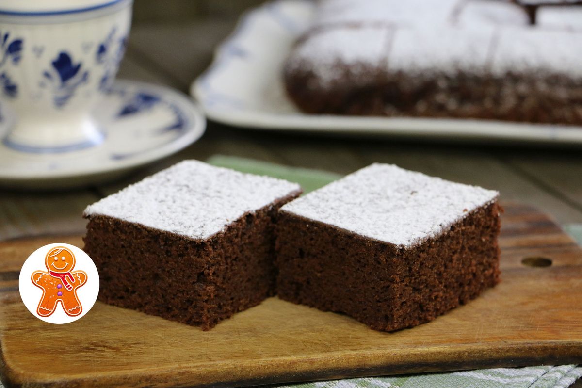 Пирог без лишних хлопот: гречневый акцент и какао в постном тесте