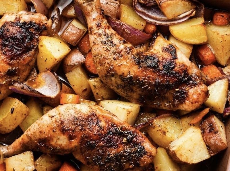 Три блюда в одной сковороде: вкусно и без горы посуды