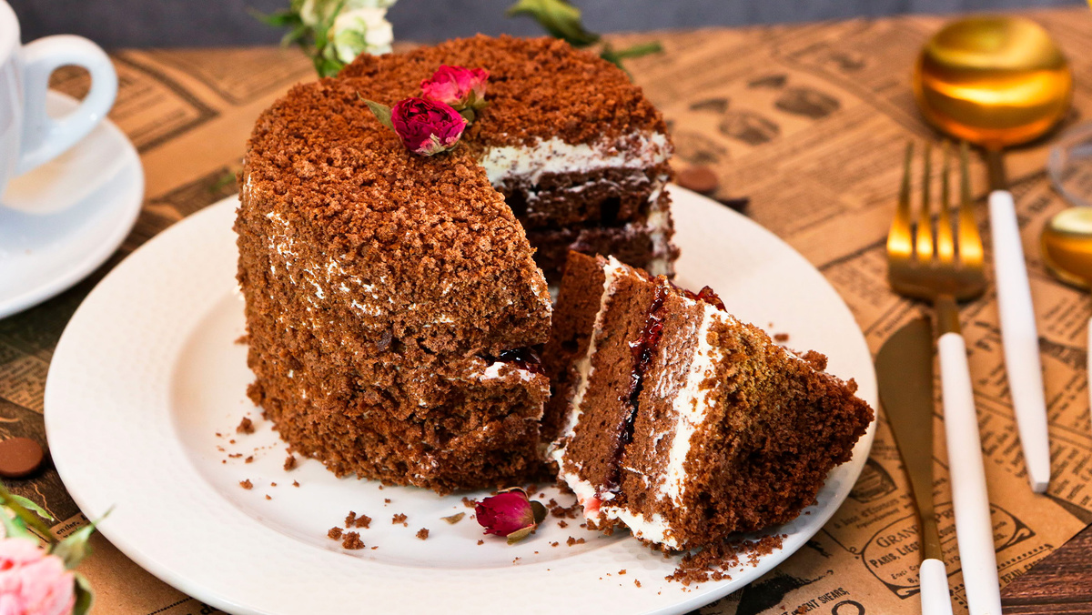 Шоколадный торт, который покорит ваше сердце