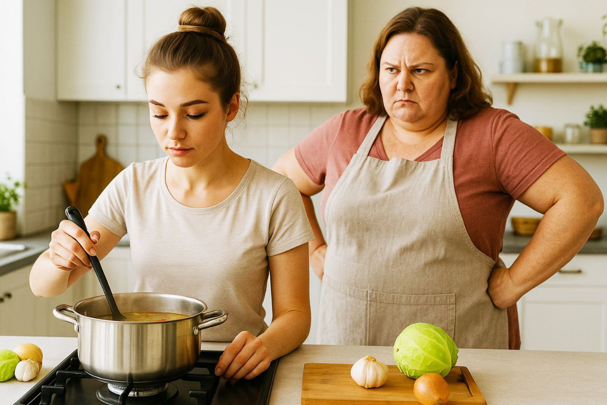 Когда мама лучше: как кулинарные предпочтения мужа ставят на грань