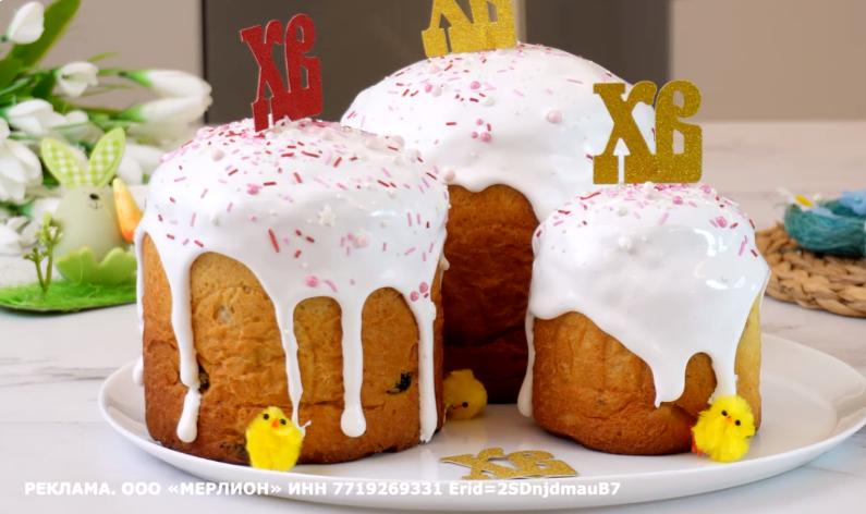 Творожные куличи: как испечь легкий и вкусный пасхальный десерт