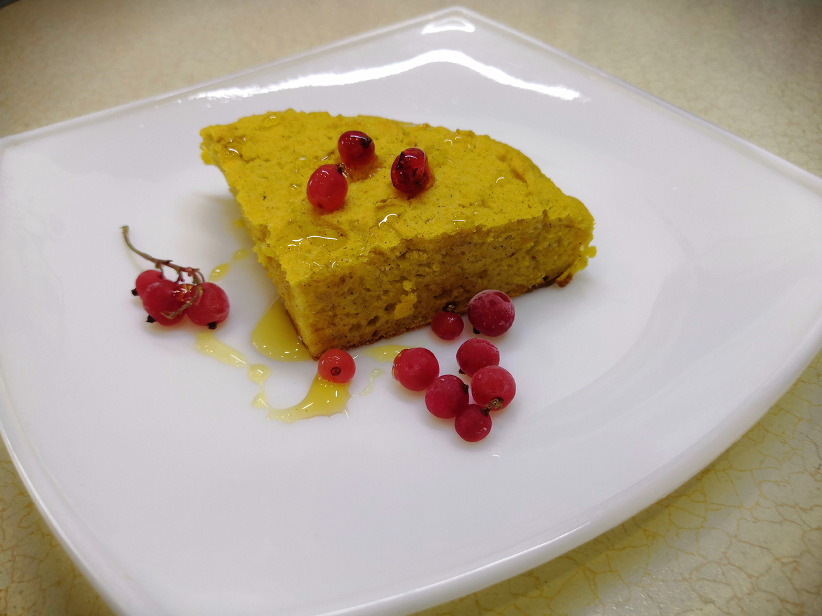 Простой и вкусный ПП пирог из тыквы с минимумом ингредиентов