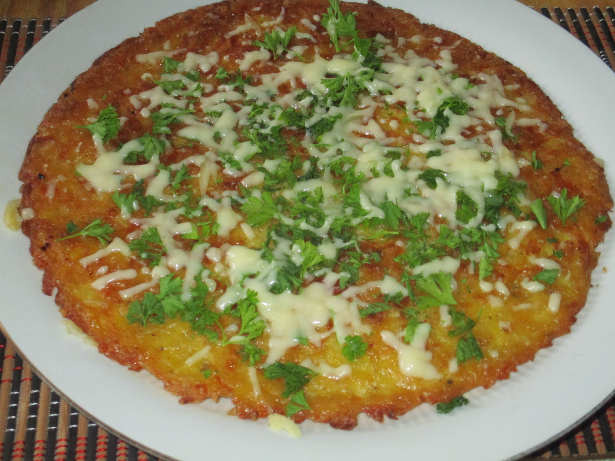 Картофельный блин с сыром: идеальный завтрак на скорую руку