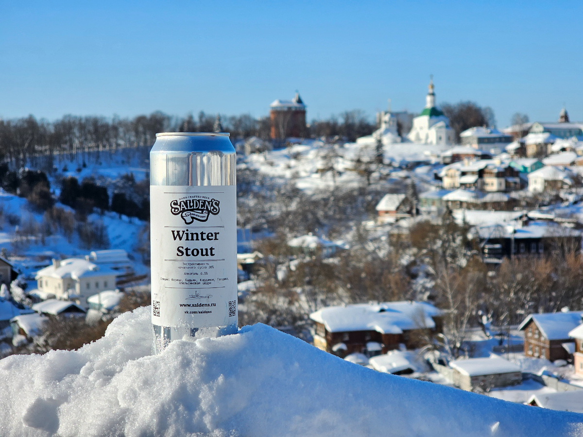 Зимняя свежесть в каждой капле: обзор пива Saldens Winter Stout