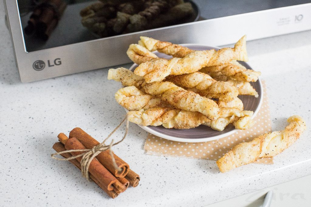 Волшебные слоёные палочки с корицей