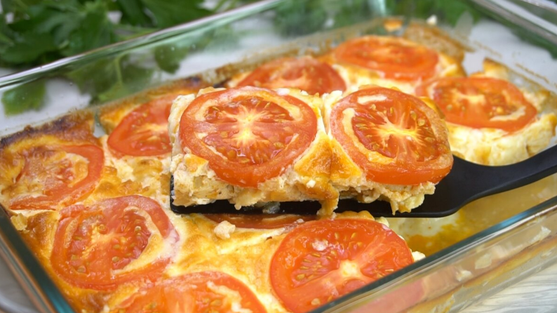 Вкусный и Быстрый Ужин: Куриная Запеканка под Омлетом
