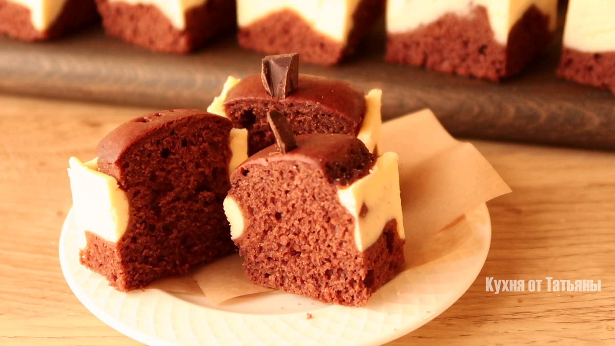 Шоколадный пирог с творожной начинкой: как создать десерт, который удивляет