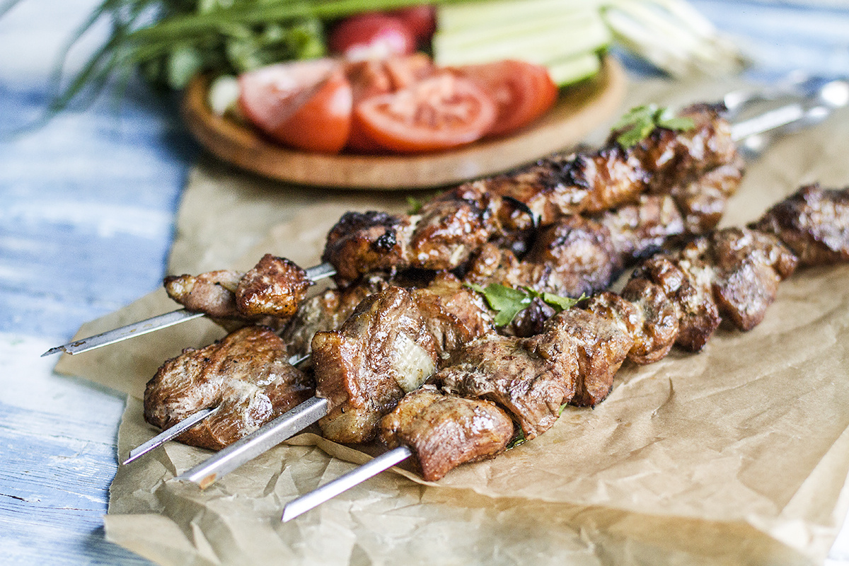Вкус лета: шашлык из свинины с грузинским акцентом