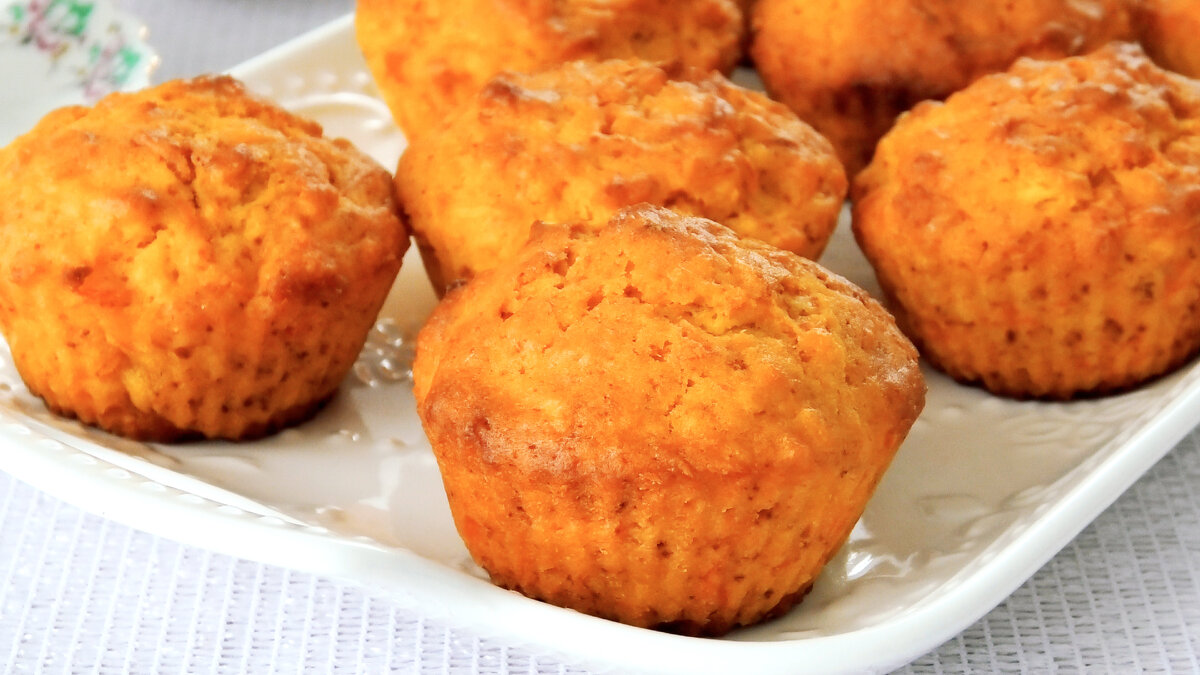 Нежные морковные кексы: вкусный и полезный десерт для всей семьи