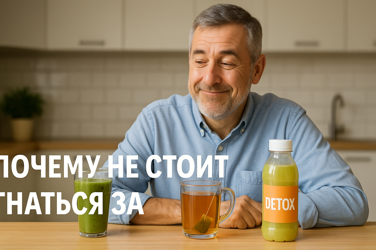 Почему детокс не поможет: разрушаем мифы о «чистке» организма