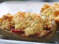 Вкусно и просто: запеченные баклажаны с фетой, томатами и оригинальной корочкой