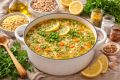 Лимонный куриный суп с орзо для уютных вечеров