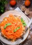 Салат с печенью и корейской морковью: легкое и вкусное лакомство