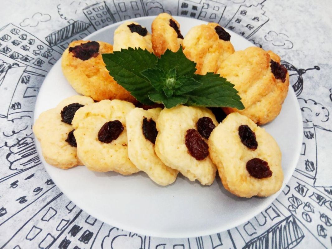Нежное и рассыпчатое печенье на растительном масле