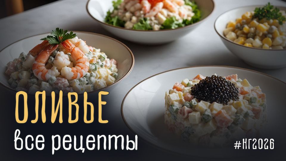Оливье через века: от империи до молекулярной кухни